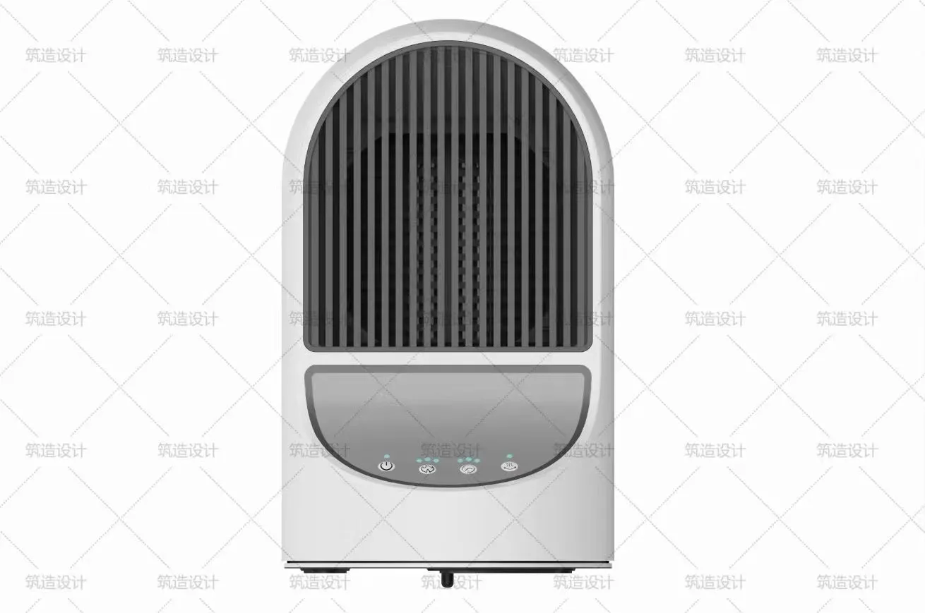 Smart mini 1200W table stand PTC Room fan heater office Plug in Portable electric air heater fan for winter