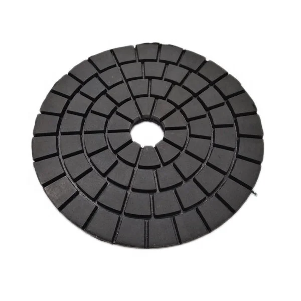 100mm Granite Diamond Black Wet Polishing BUFF Pads