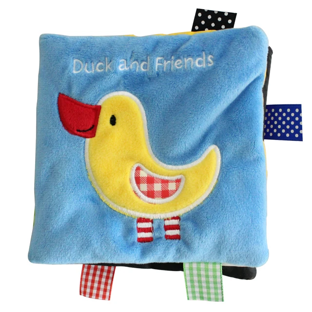 Baby Cloth Book With a Handle  Children Early Education Books Fabric Soft Book