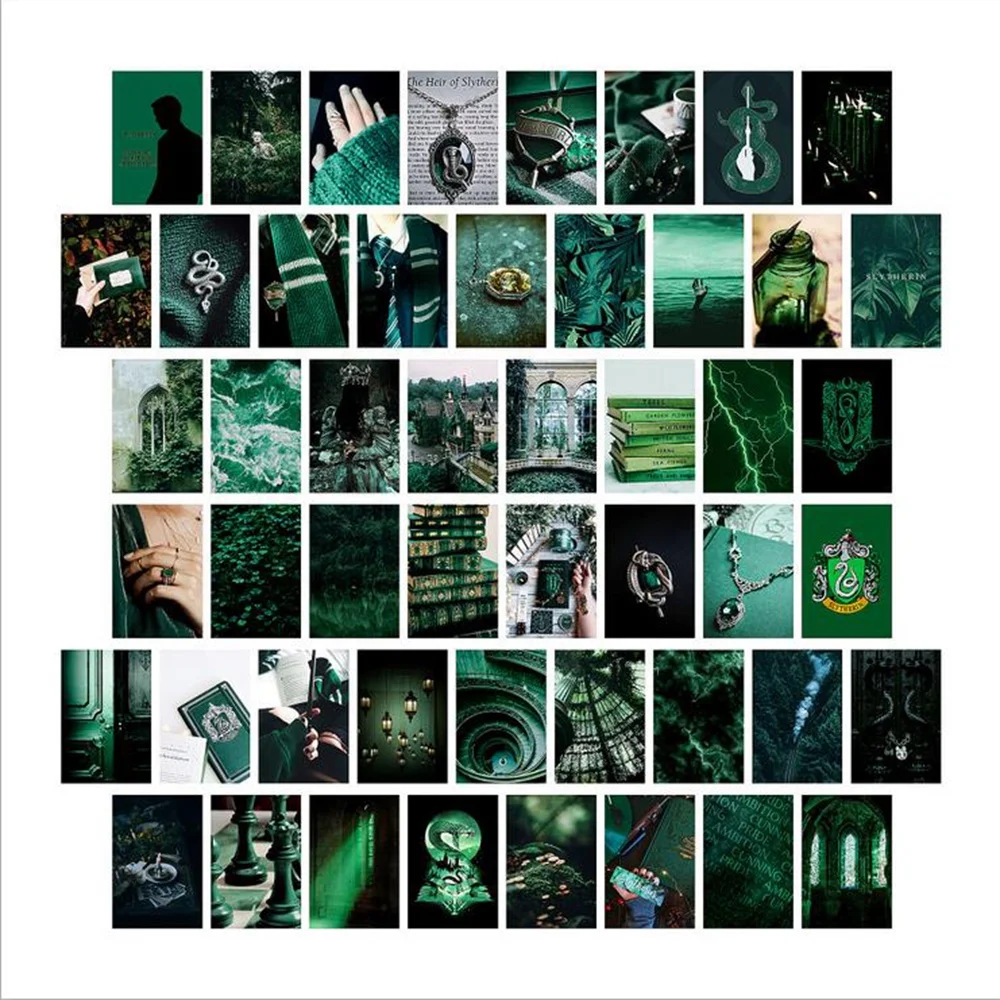 Trendy Indie Room Decor Aesthetic Beige Wall Collage Kit 50 pcs Bundle