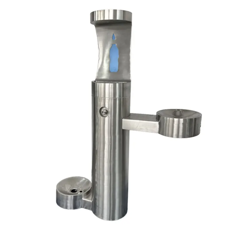 304 stainless steel outdoor standing water dispenser