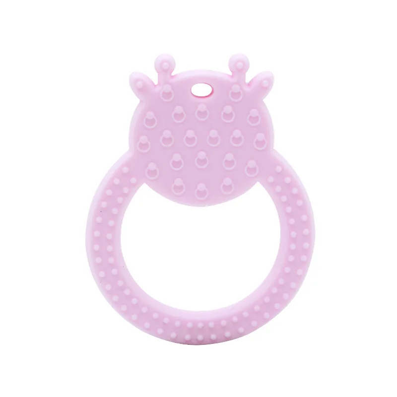 
Hot Sale Cute Baby Toys Food Grade Silicone Soft Baby Chew Teething Toy Bpa Free Silicone Teether Baby Teether 