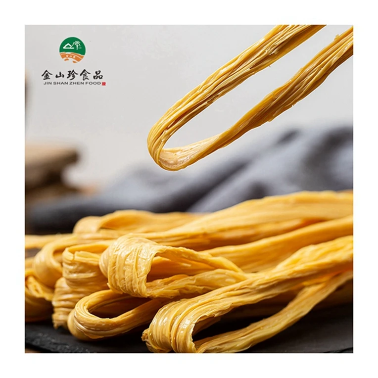 
Cheap Chinese Food 500g Soybean Organic Products Fuzhu Toufu Skin 