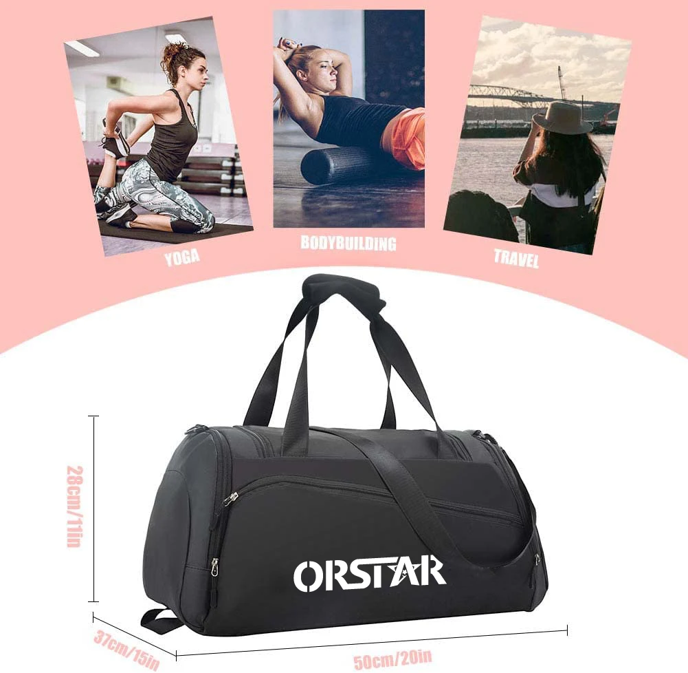 Recycle RPET High Quality Travel Backpack Carry on Duffle Bag Backpack