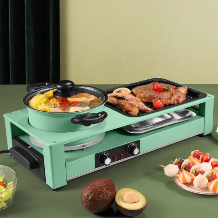 The Latest Multifunctional electric grills & electric griddles griddle Griddles 2200w DKS-303
