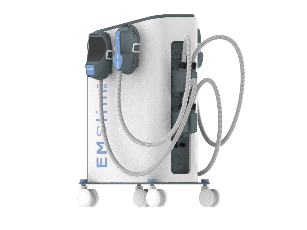 Высокомощная ЭМС машина для скульптурирования тела Emslim Neo 4 Rf ручки Emsculpt