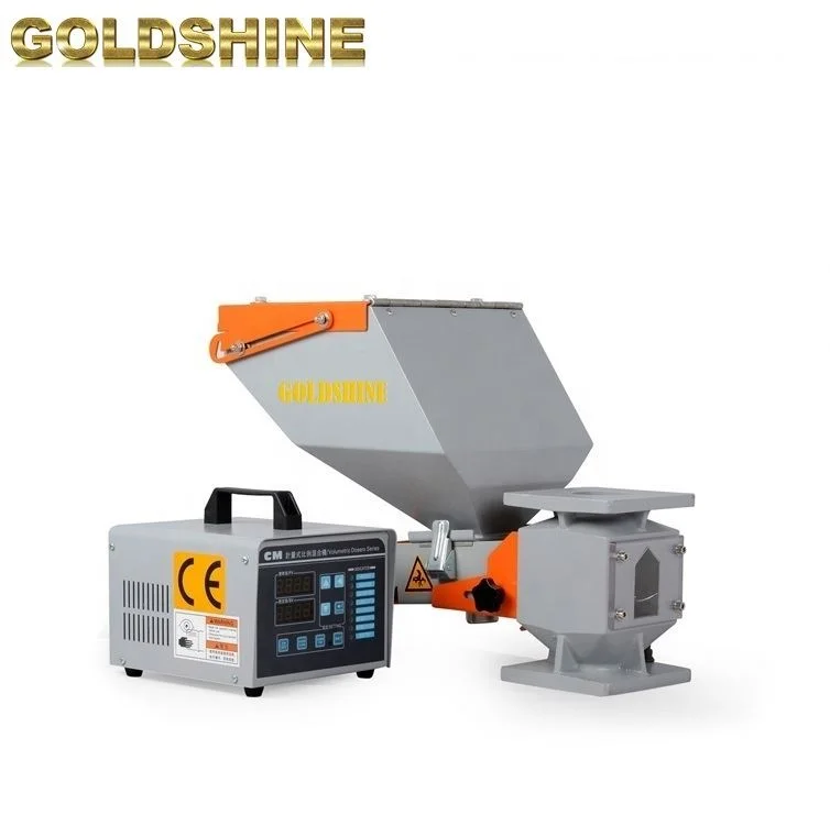 Single screw Doser Materials Equipment Granules Volumetric Dosing Machine feeder for masterbatch color