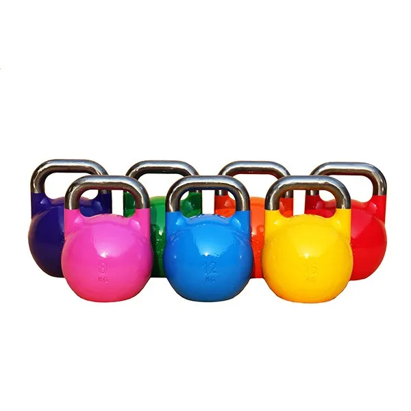 Gym crossfits equipment cast iron custom kettlebell