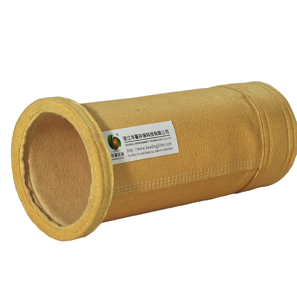 Filter bag P84 filter bag 500g for asphalt plant nonwoven felt hot sale waste incinerator