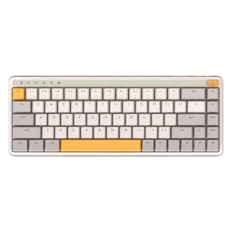 Z680 68 Key 2 Modes Support Multi-device Game Office Lithium Battery  MIIIW ART Mechanical Keyboard for smart home system