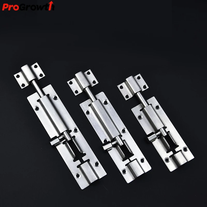 Stainless Steel Anti-theft Door & Window Bolts Gate Padlock Buckle Wooden Door Latch Old Style Bolt Lock