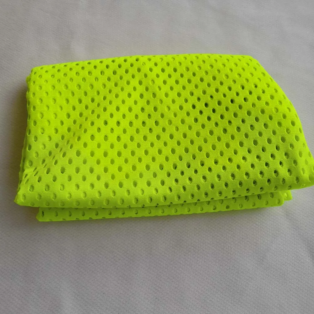 100% polyester breathable soft mesh fabric for baby products garment linning material