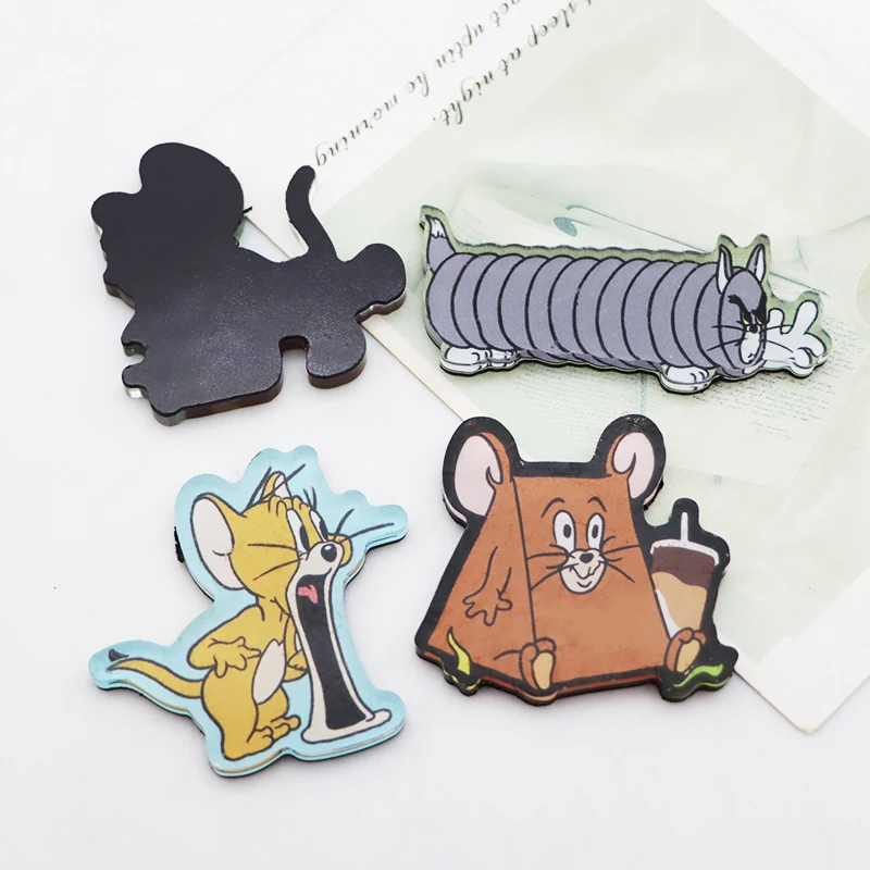 Acrylic Refrigerator Magnet Wholesale Custom Fridge Magnet with Design Logo Image Cartoon Acrylic Fridge Magnet