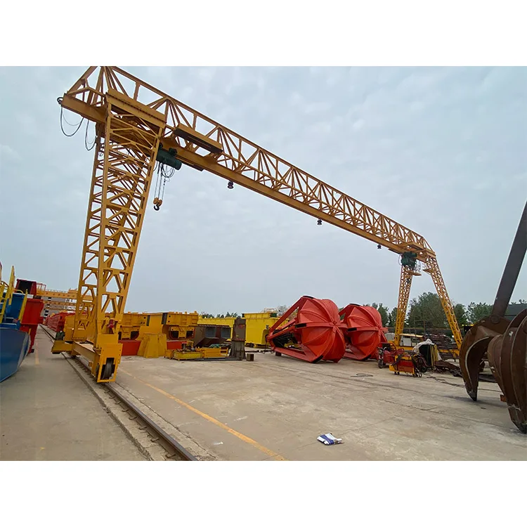 Wholesale Cheap Construction Equipment 20t Small Lift Height Adjustable Mh Gantry Crane