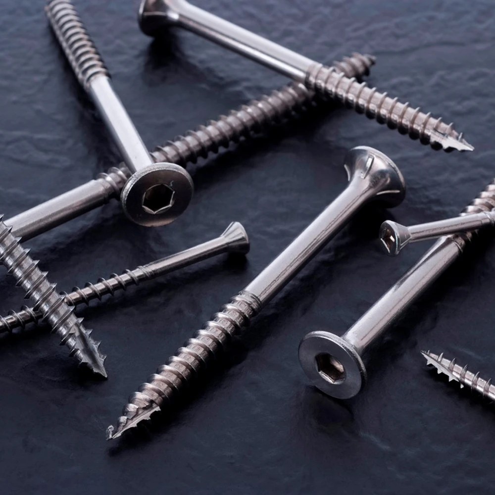 custom wholesale price self tapping concrete screw stainless steel decking screws wood chipboard screw