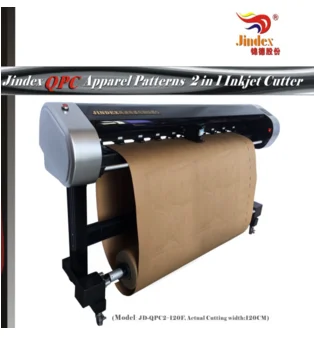 Jindex QQ Shape New Design CAD Printer And Cutter Garments Pattern Plotter