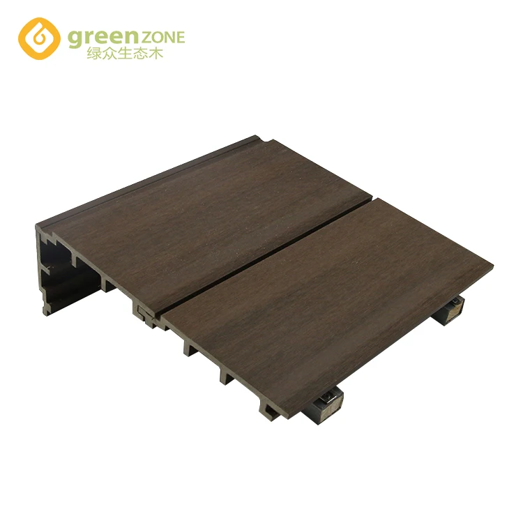 Size Customized cladding exterior anti sound wood texture wpc wall panel