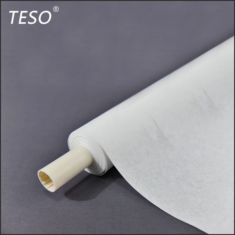 Professional Manufacturer Woodpulp Polyester Wiping Cloth Spunlace Non-woven SMT Industrial Wipes Roll