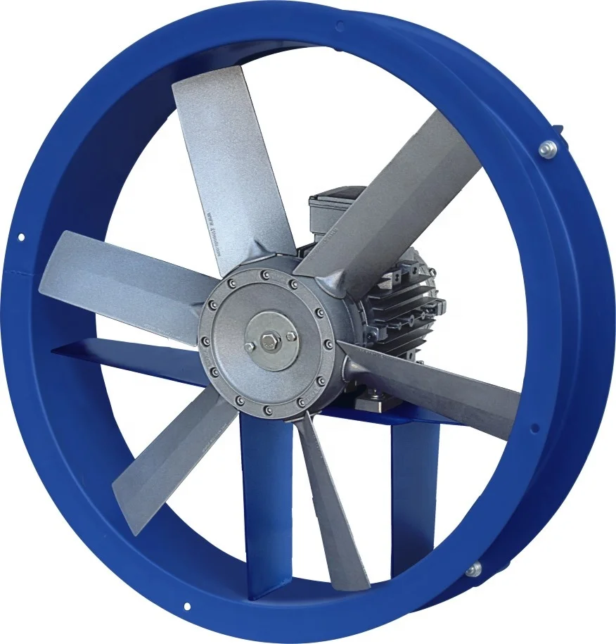 CRF grain drying diagonal flow fan