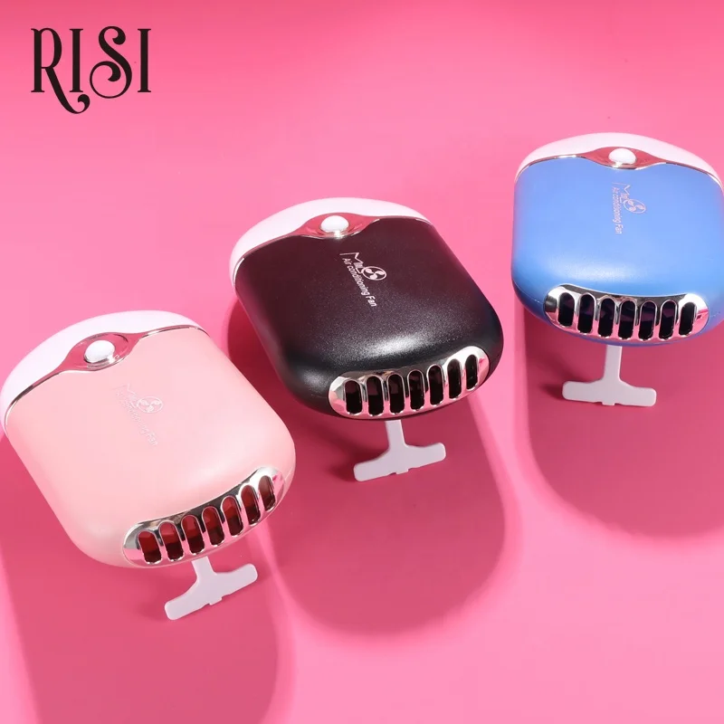 RISI USB Battery Mini Fan Cooling Air Conditioner Eyelash Extension Fan Lashes Tools Accessories Eyelash Dryer Fan