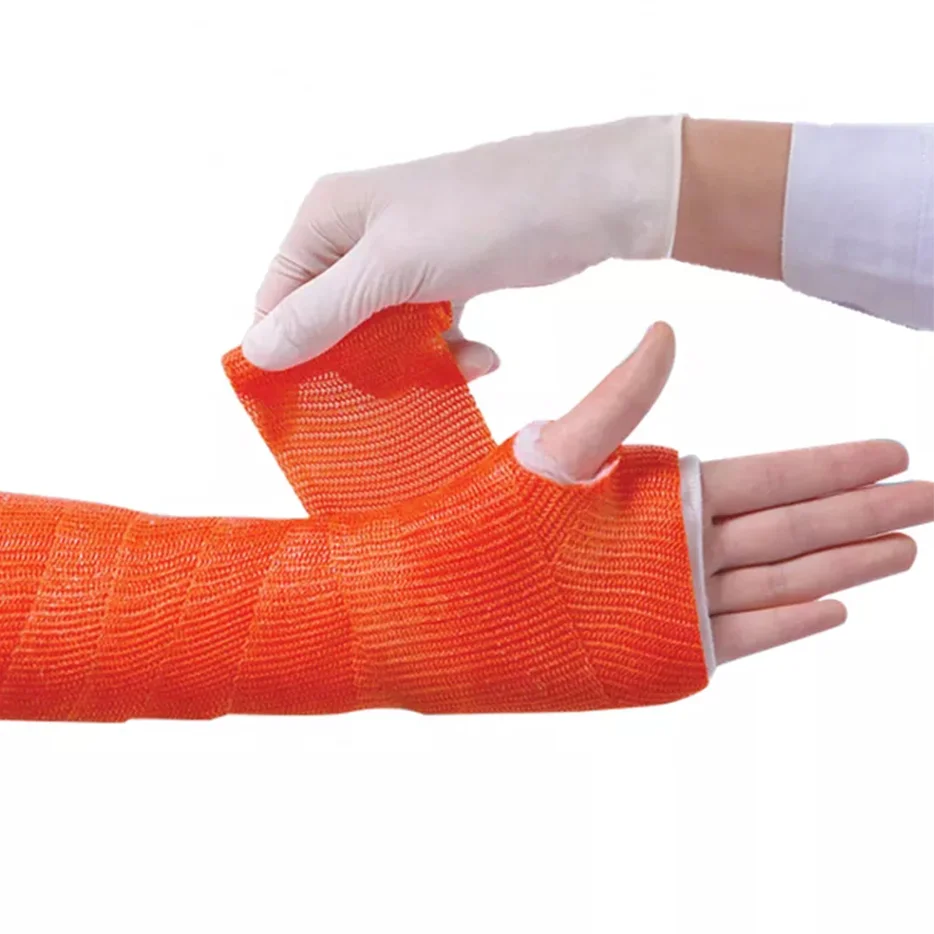 High Quality Medical fiber glass cast tape kangda medic orthopedic fiberglass casting tape