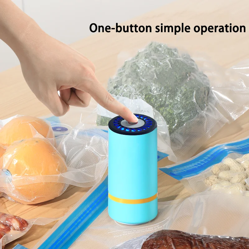 hot selling Portable Mini vacuum food bag home sealer vacuum packaging machine
