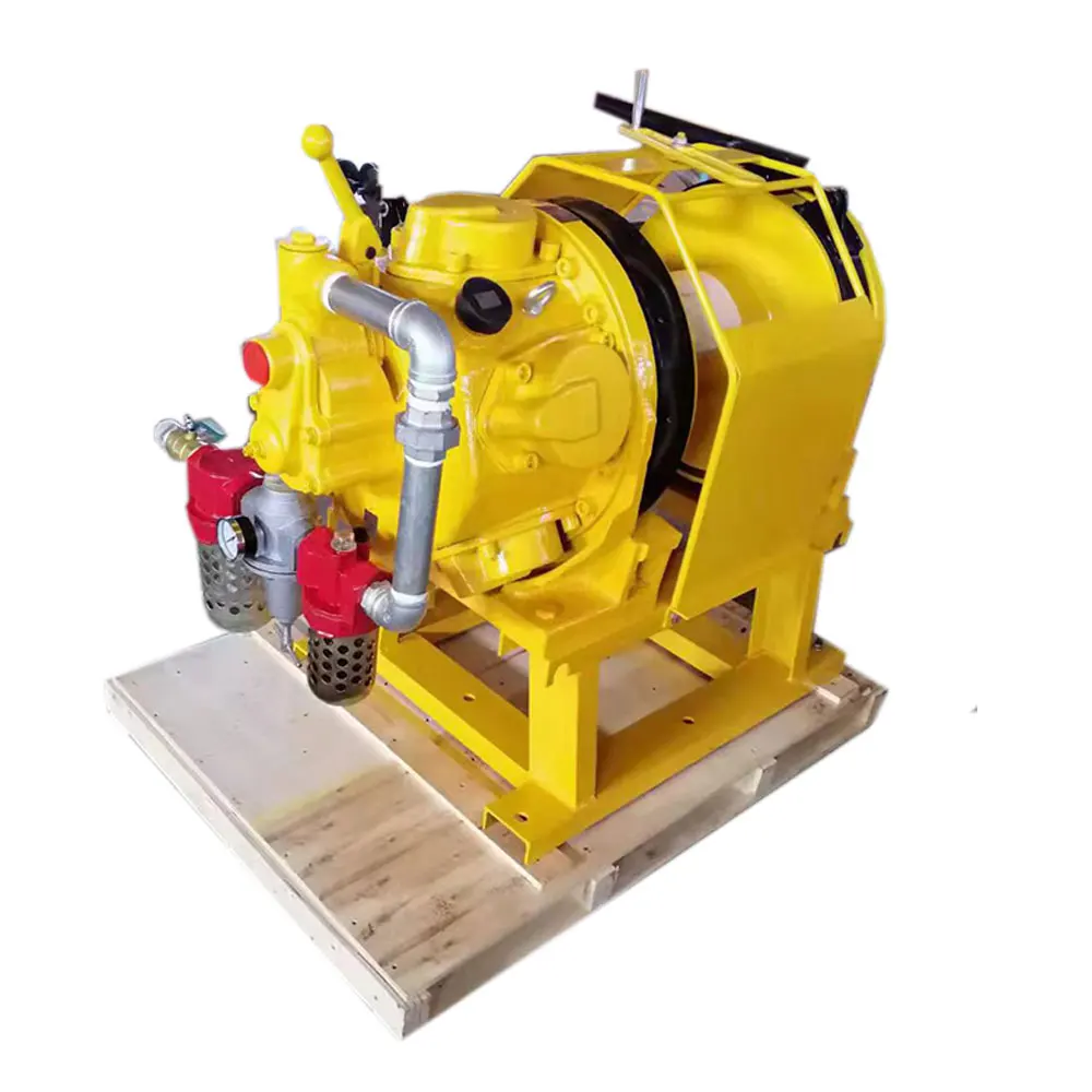 Hot Sale 500KG Pneumatic Air Winch Of a Vane Type Pneumatic Motor As Driving Force