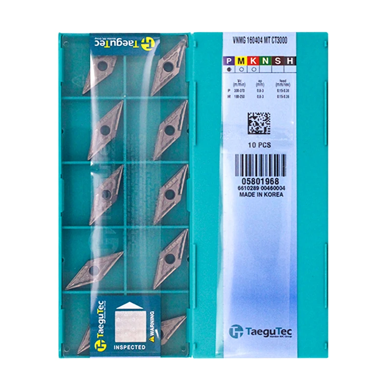 VNMG160404-MT CT3000 High Quality Cnc Machine Inserts Tool Tungsten Cutting Lathe Turning Carbide Insert