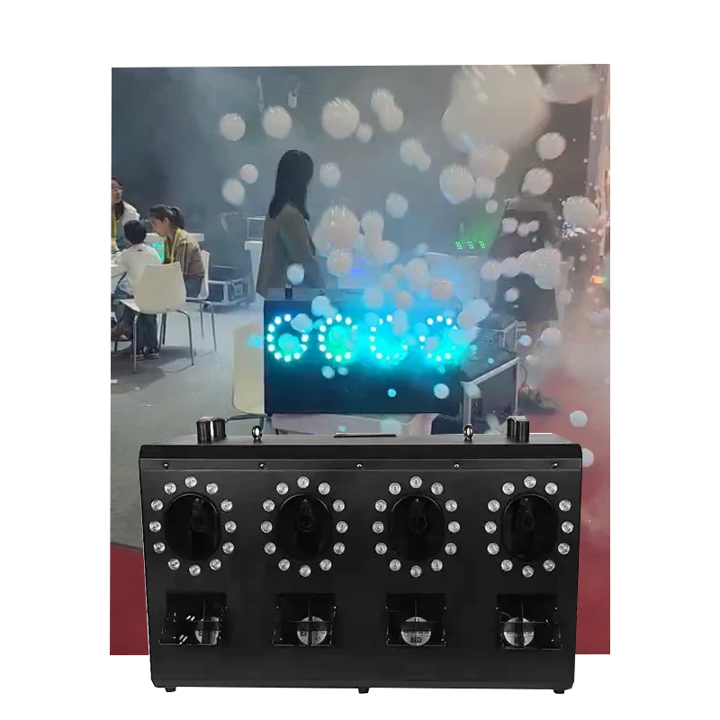 1200 Вт светодиодный DMX 512 пузырь дым машина