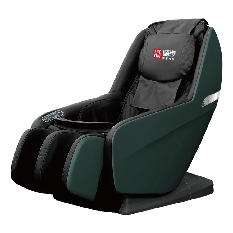 
PU Leather Voice Control Vibration Full Body Massager Home Office Use Automatic Shiatsu Kneading Electric Massage Chair 