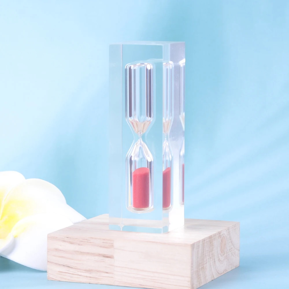45 seconds acrulic sand timer hourglass