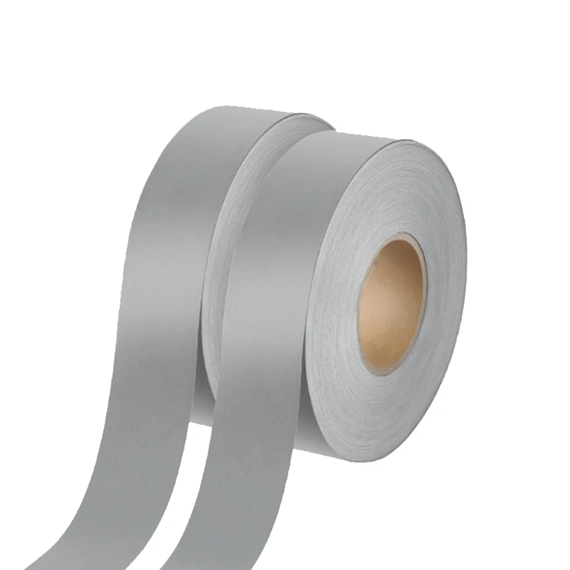 Factory wholesale reflective tape for clothing reflective piping High Light reflective fabric