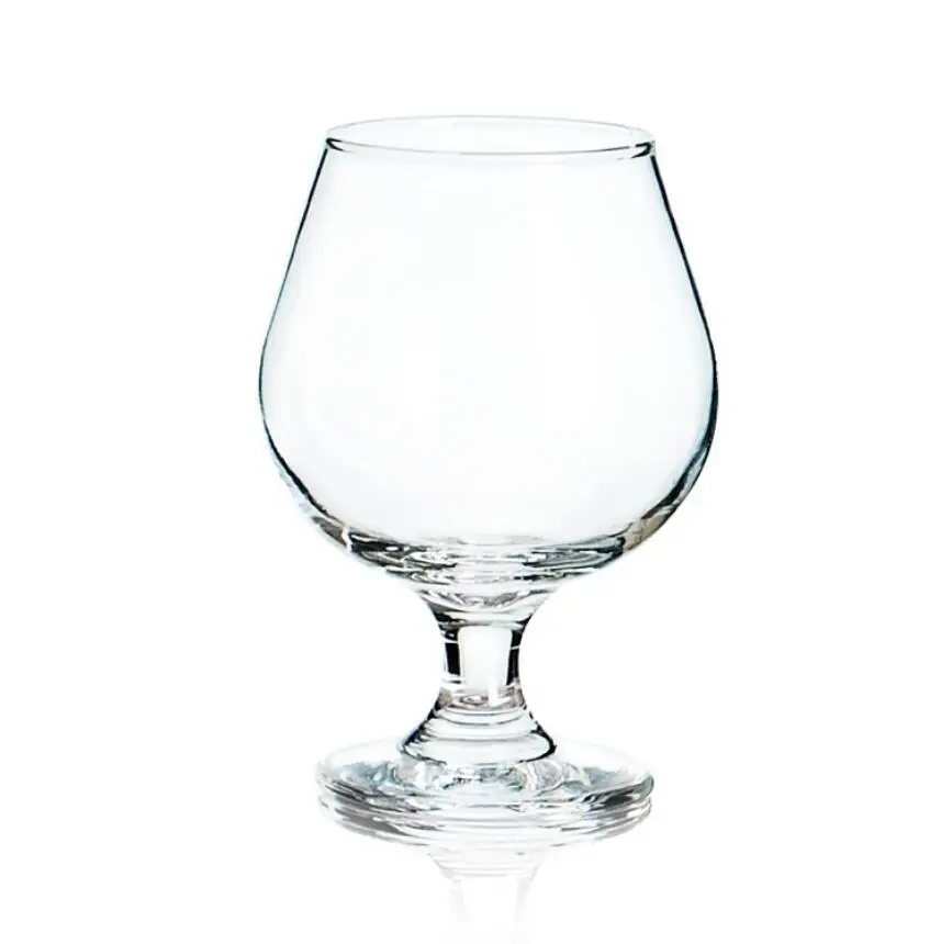 Wholesales High quality Customized size clear 340ML Brandy Snifter