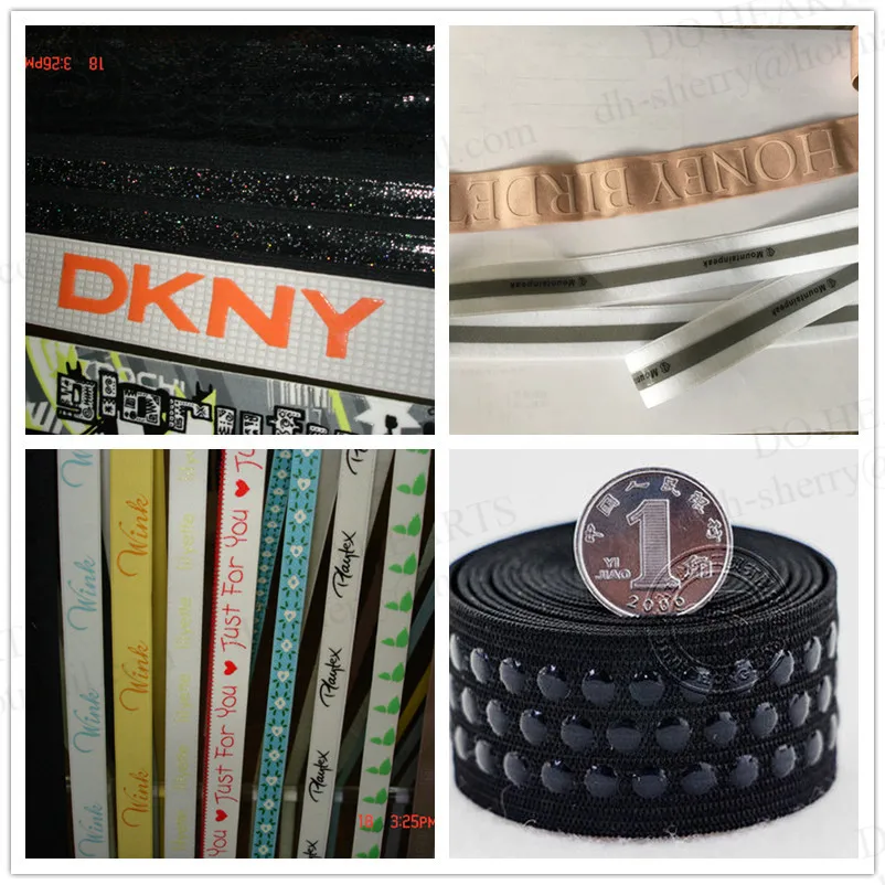 Fully Automatic Four Colors Silk Screen Label Printing Machine for Satin Ribbon/Elastic Tape/Lashing Straps