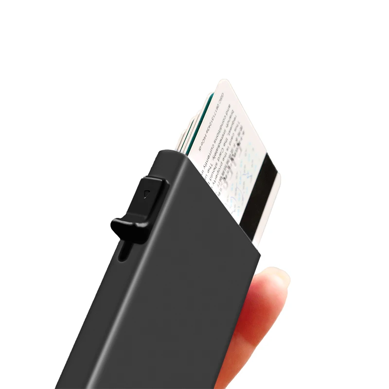 Ultra Thin Aluminum Metal Wallet Credit Card Case for Business,Men Card Holder