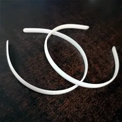 Manufacturer Wholesale Custom 10mm Children Hair Hoop Designer Hair Accessories Abs Plastic Hair Hoop