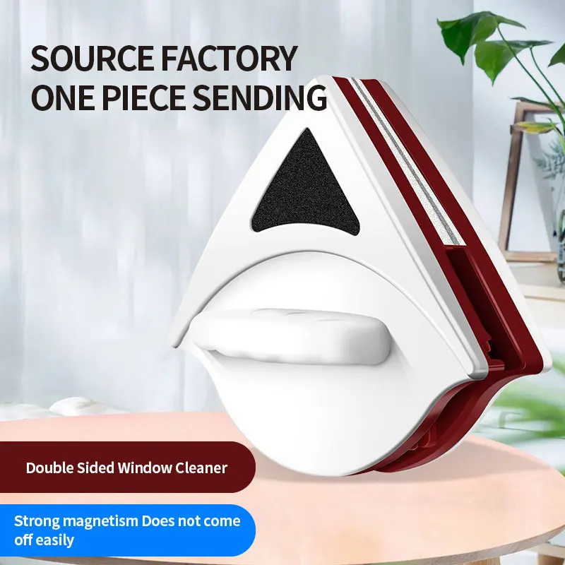 Glass Cleaning Tool Portable Window Cleaner Double-side Outside Window Wiper Glass Cleaner Window Thickness15-24mm