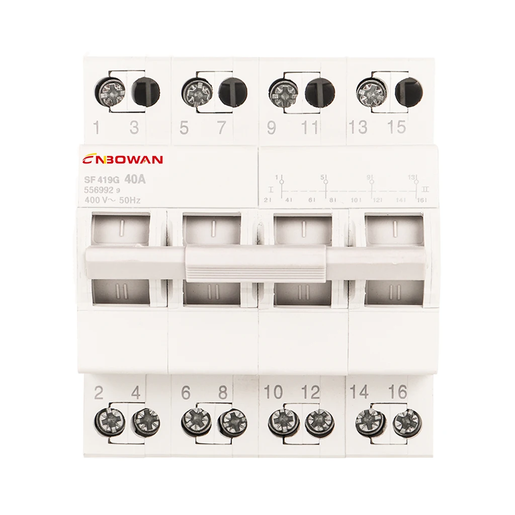 INT Sassin 6a 10a 16a 25a Mini Circuit Breaker Din Rail