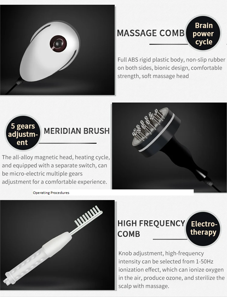 Hair Scalp Analyzer Machine Follicle Analysis With Sprayer Rf Massage Management Hair Scalp Treatment Machine