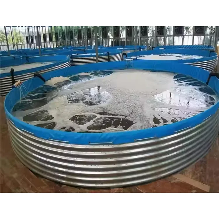 Factory Wholesale Recirculating Aquaculture System Fish Farming Tank For Indoor And Outdoor Fish Farm