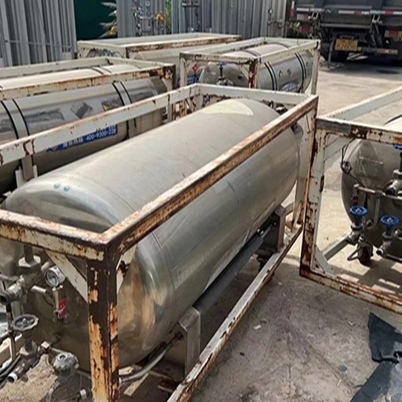 455L natural gas LNG Dewar storage tank produced in 2017