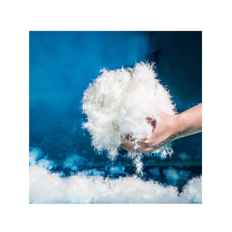 Factory price high quality filling material 50% washed pure white duck down