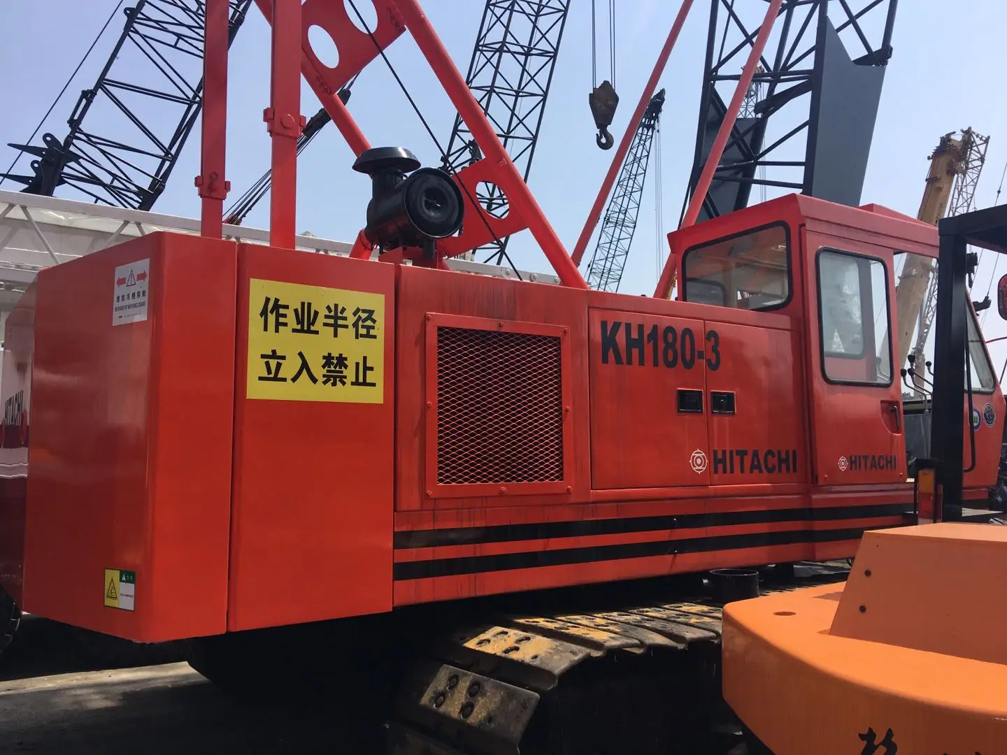 Б/у HITACHI KH180-3 высокое качество дешевой цене крана