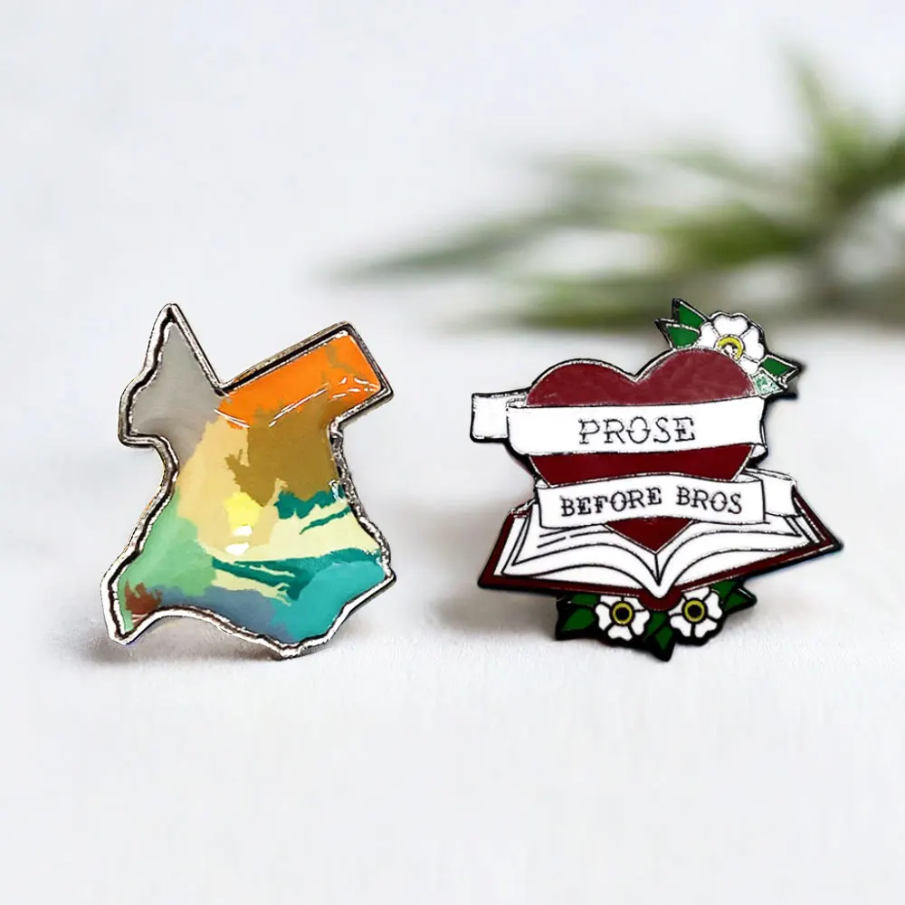 Personalized Custom Design Brooches Pins Hard and Soft Metal Enamel Lapel Pin Badges