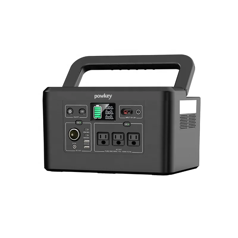 Mobile Portable Charging Station Power Station Lifepo4 Battery 1000W Wholesale Price Pure Sine Wave Easy to Use