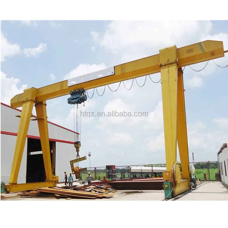 mh type 10 t 20t control electric single beam girder gantry crane 50t double girder gantry crane