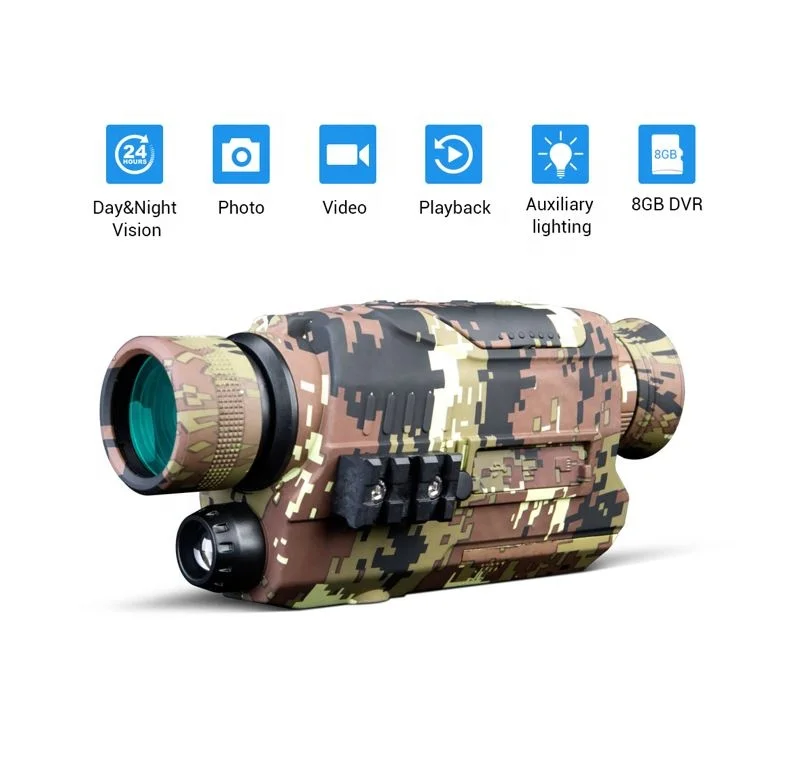 Night Vision Monocular, Digital 5x8 Optics Scope Night Vision Hunting Observe
