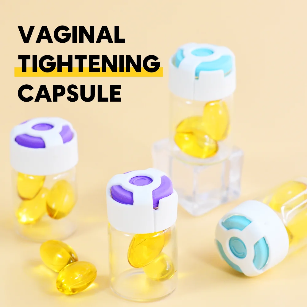 Customized High Quality Narrowing Natural Yoni Orgasm Repair Libido Women Vaginal Tightening Capsule Pills