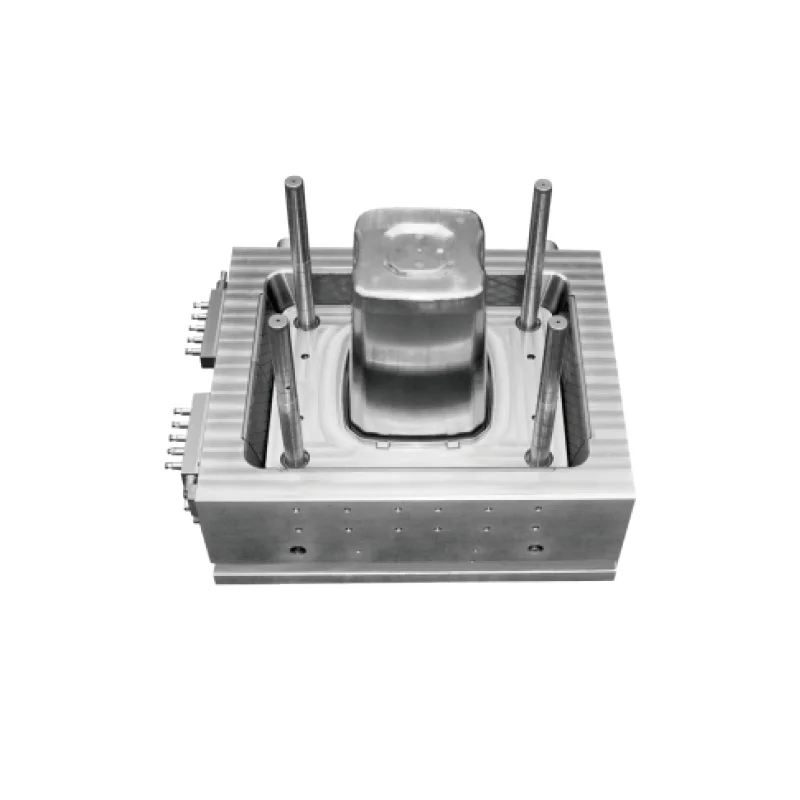 Factory Direct Sales High Hardness Less Dust Plastic Injection Bin Molding