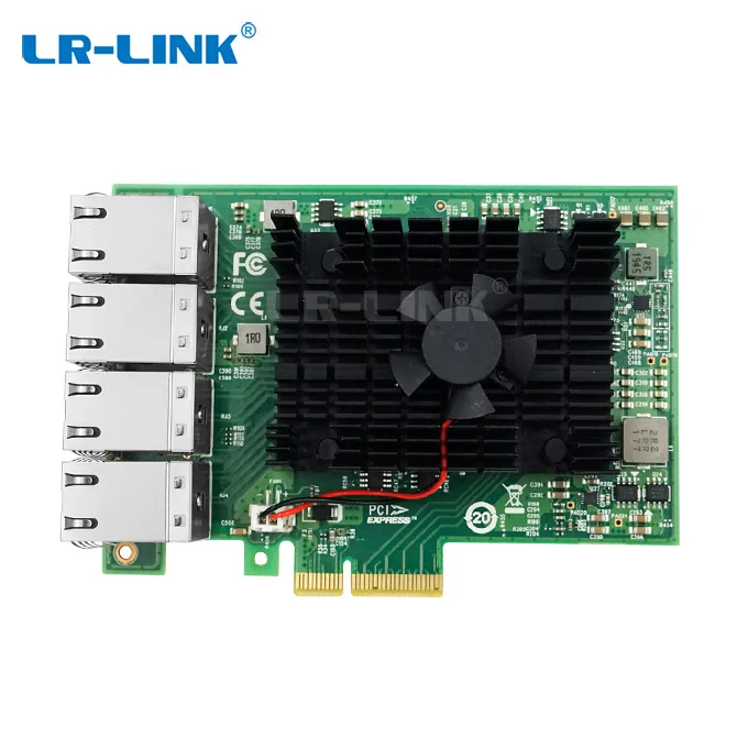 Pci express сервер Intel I350 чипсет 8 портов Gigabit ethernet rj45 сетевая
